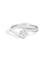 inel de logodna Recarlo Anniversary aur 18 kt cu diamant R01SO195-018-13-W