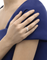 inel de logodna Recarlo Anniversary aur 18 kt cu diamant R01SO001-024-14-W