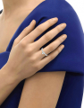 inel de logodna Recarlo Anniversary Love aur 18 kt cu diamant R67SO001-026-14-W